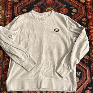 Gray UGA Southern Tide Crewneck Men’s Sweater size M